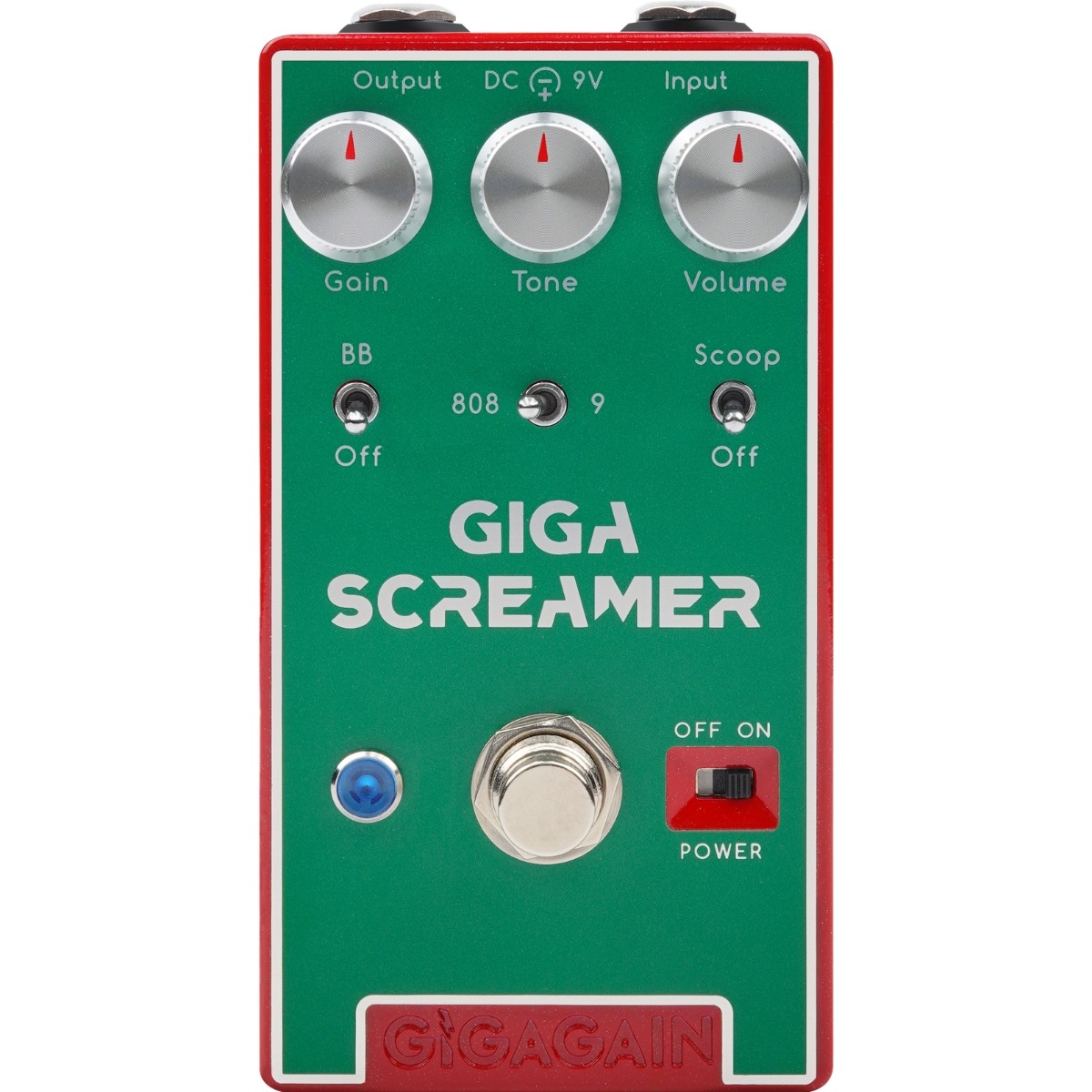Gigagain Gp04 Giga Screamer Overdriv Guitar-effekt-pedal