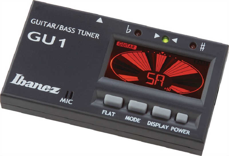 Ibanez Gu1-bk Guitar Og Bas Tuneribanez Gu1-bk Guitar Og Bas Tuner