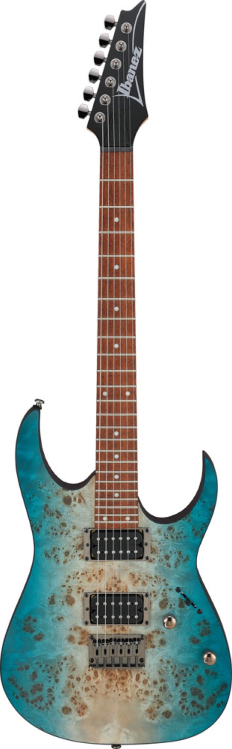 Ibanez Rg421pb-chf El Guitar Caribbean Shoreline Flat