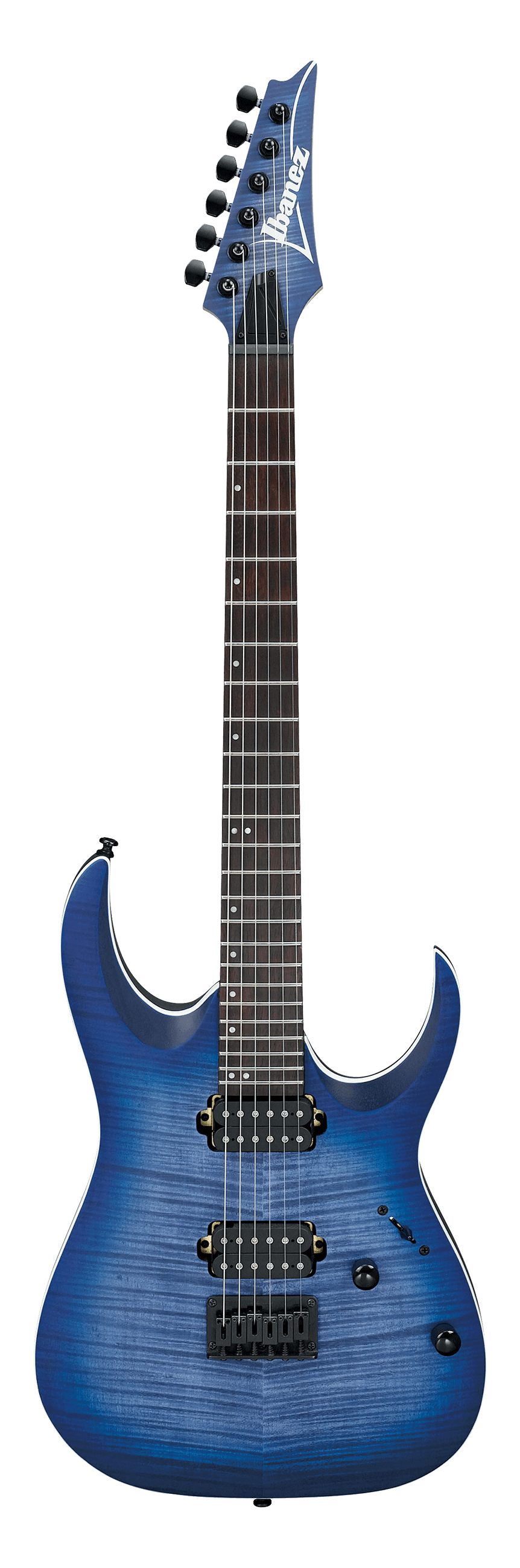 Ibanez Rga42fm-blf El Guitar Blue Lagoon Burst Flat