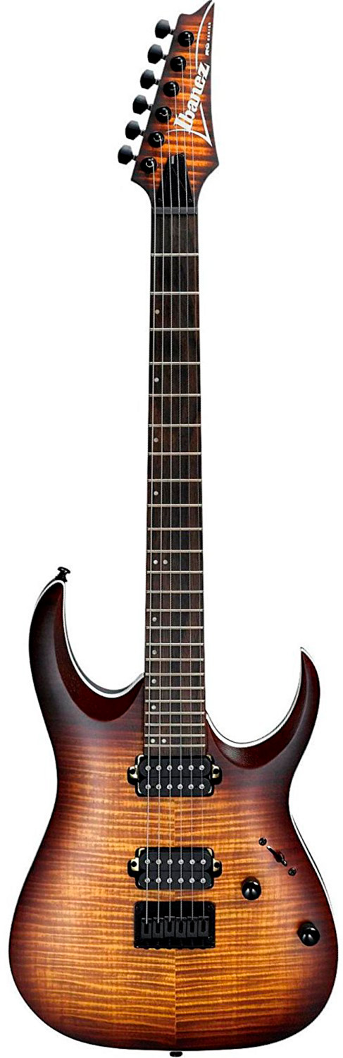 Ibanez Rga42fm-def El Guitar Dragon Eye Burst Flat