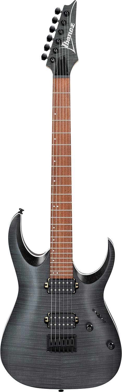 Ibanez Rga42fm-tgf El Guitar Transparent Gray Flat
