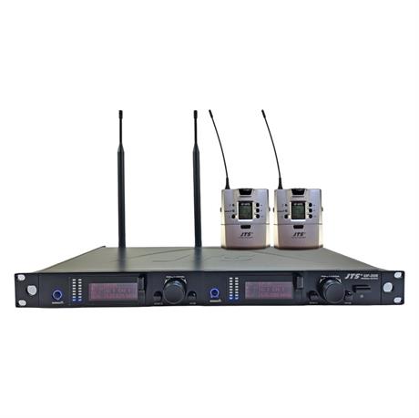 Jts Trådløs Mikrofon Sæt Med   Beltpacks    Kanaler 75 Mhz Wideband