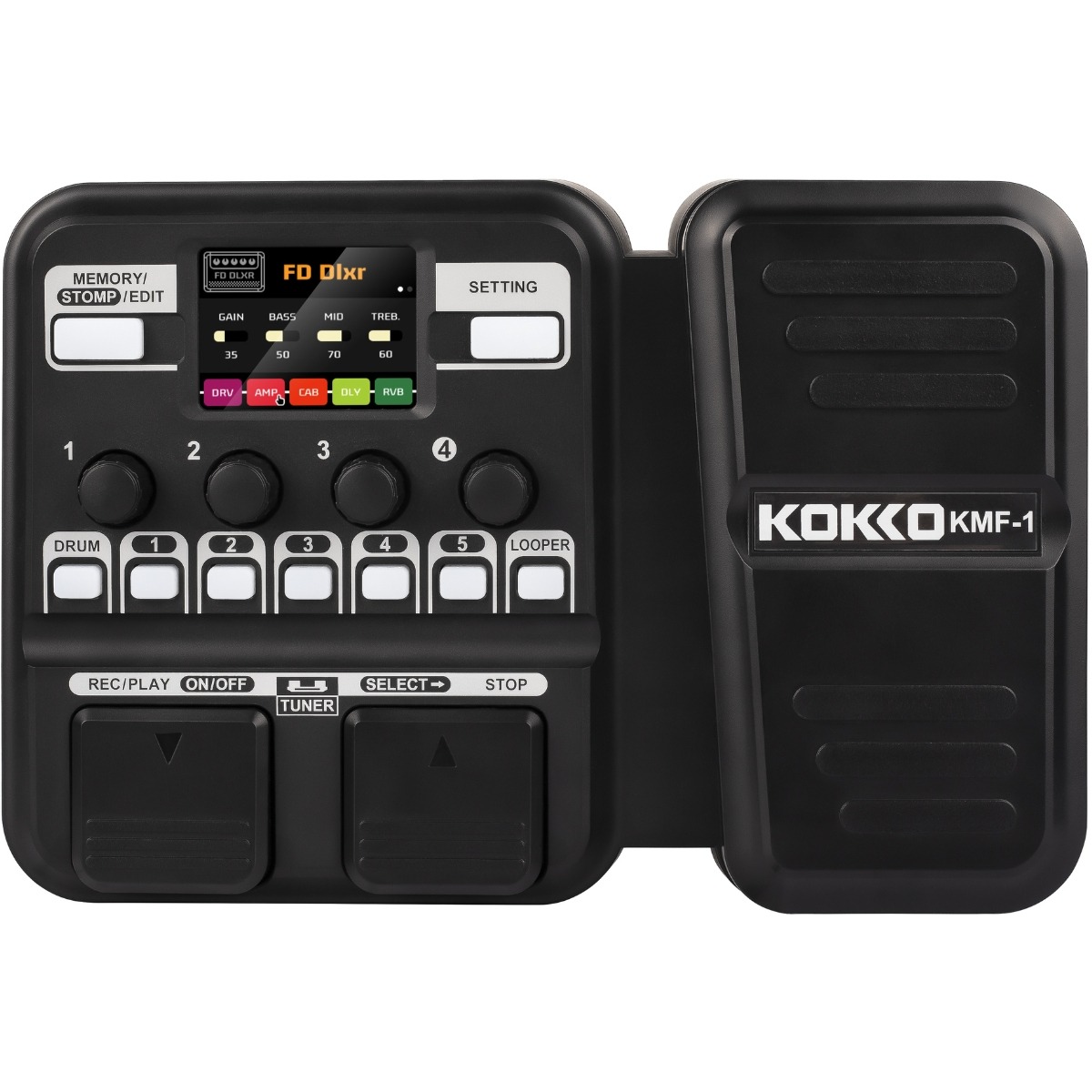 Kokko Kmf-  Guitar-multieffekt-pedalboard