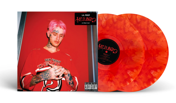 Lil Peep Hellboy  Limited Edition   Fire Red Vinyl