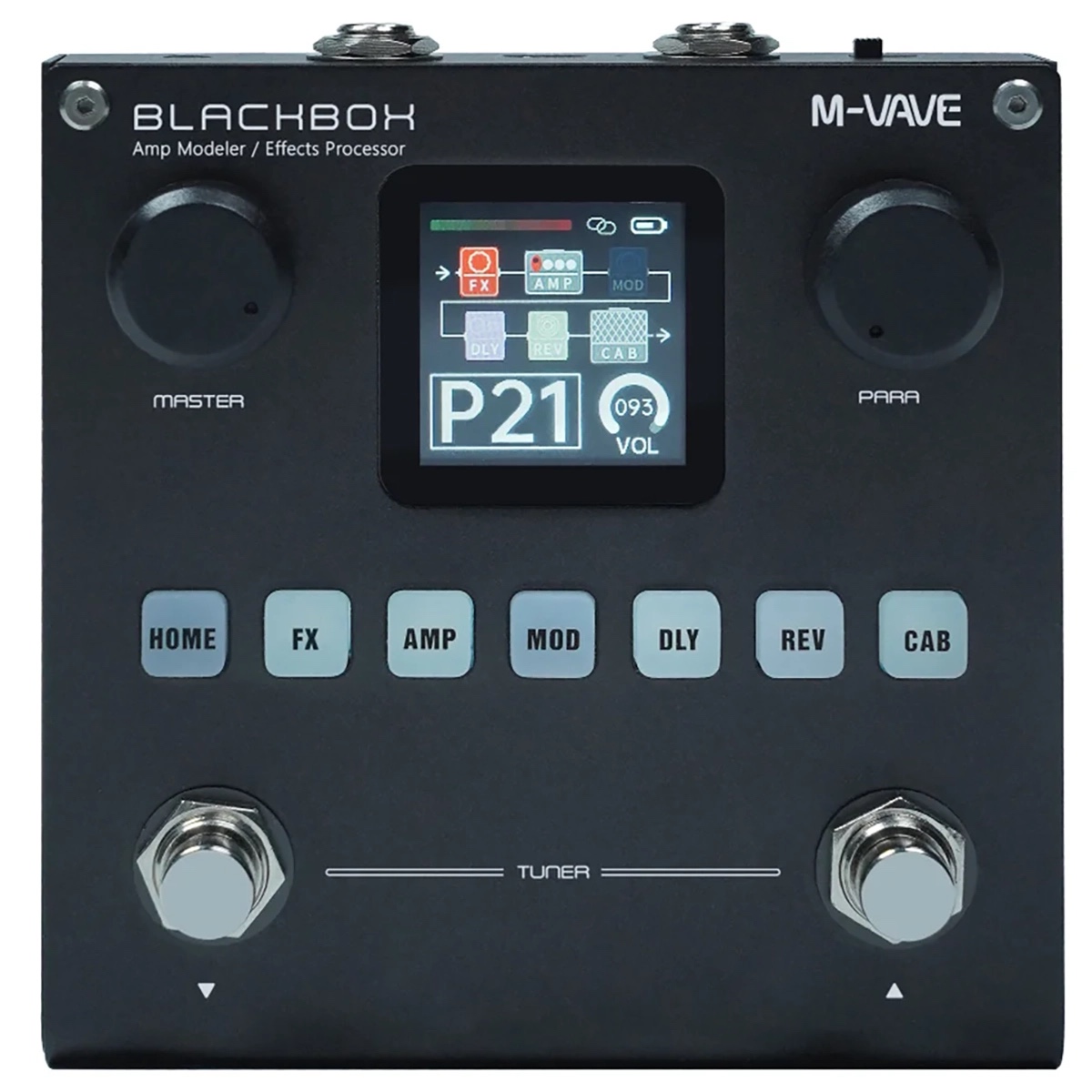 -vave Blackbox Guitar-multieffekt-pedal