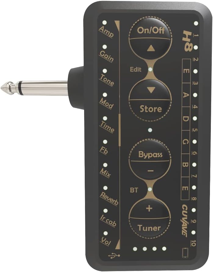 -vave H8 Guitar-effekt-pedal