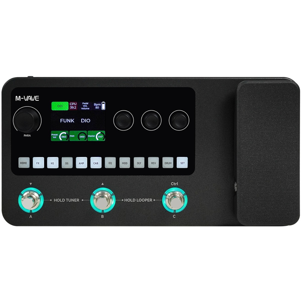 -vave Mk-20 Guitar-multieffekt-pedalboard