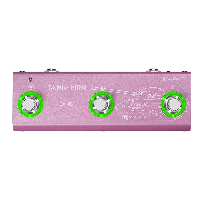 -vave Tank Mini Guitar-effekt-pedal