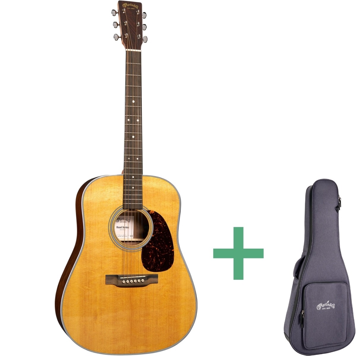 Martin D13e Retro Walnut Western-guitar