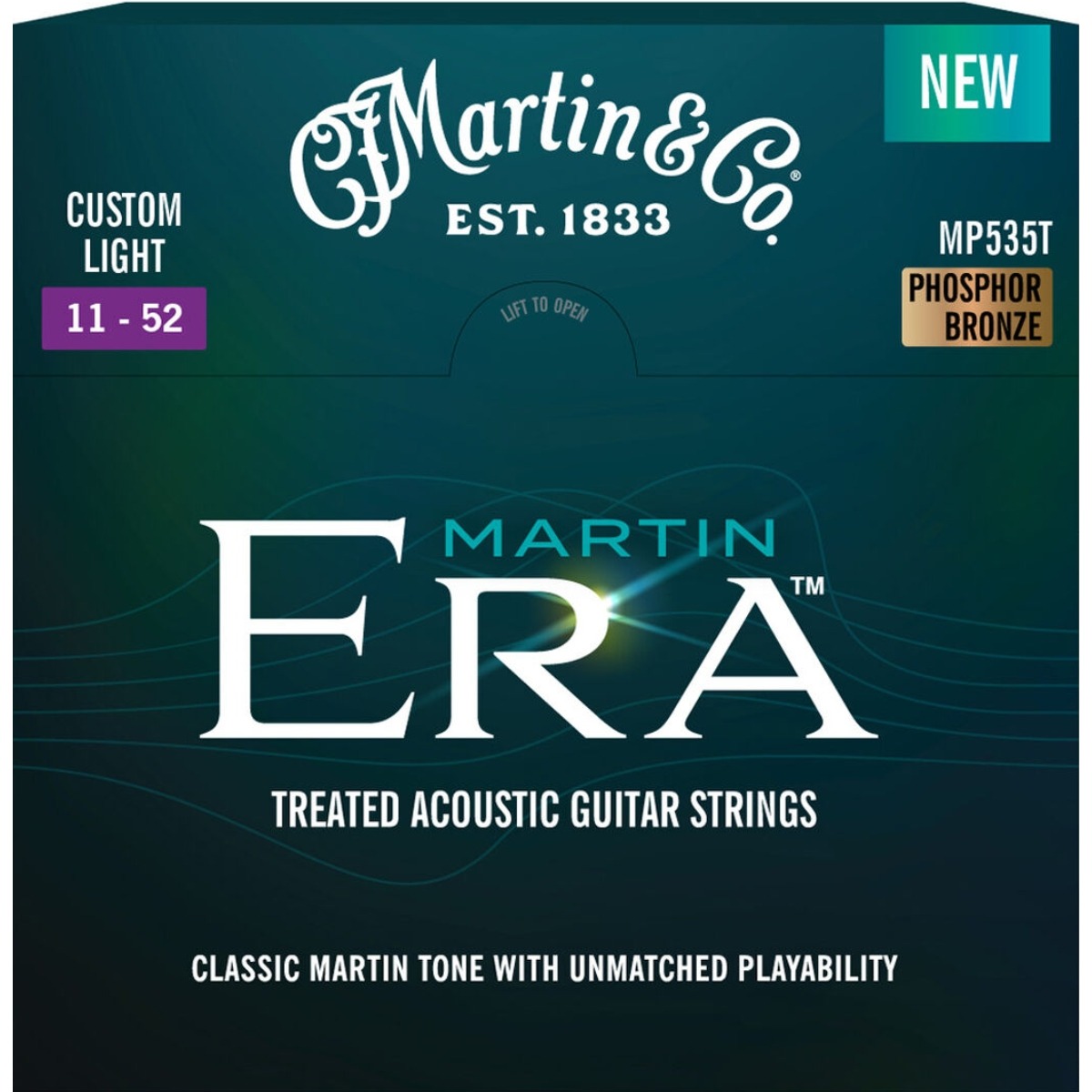 Martin Martin Era Custom Light Western-strenge  011-052