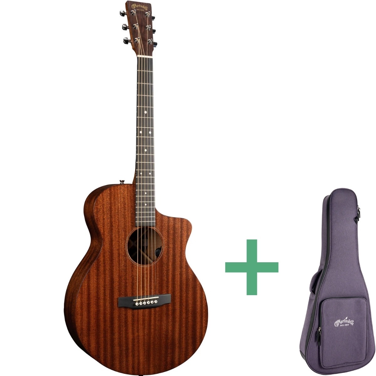 Martin Sc-10e Sapele Western-guitar