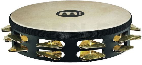 Meinl Stah2b-bk Tamburin Med Skind Demo Model