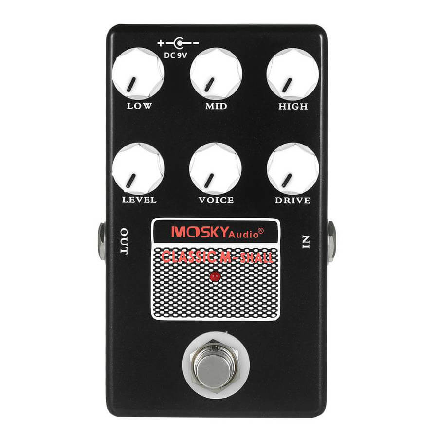 Mosky Classic  -shall Guitar-effekt-pedal