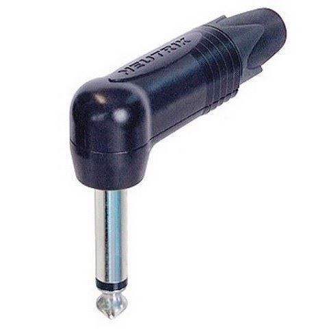 Neutrik Jackstik Mono Vinkel  Sort Hus Np2rx-bag