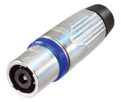 Neutrik Nlt4mx 4pol Speakon Han Kabel-stik Metal Blank
