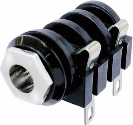 Neutrik Nmj4hc-  Jack Fatning   35mm Mono Hun  Lukket Kreds     Gevindskrue