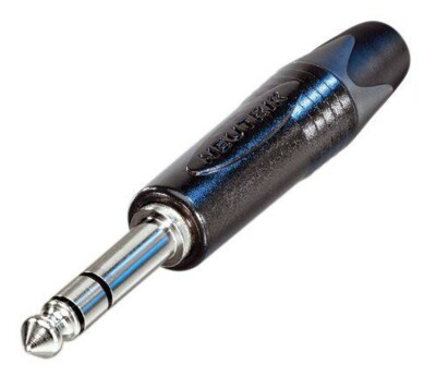 Neutrik Np3x-bag Jack   3mm Stereo Kabel-stik Sort