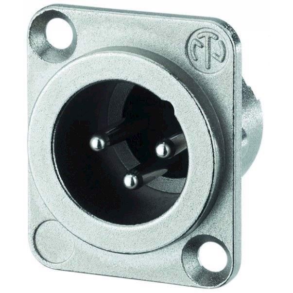 Neutrik   -bøsning Han Nc-3mdlx Neutrik