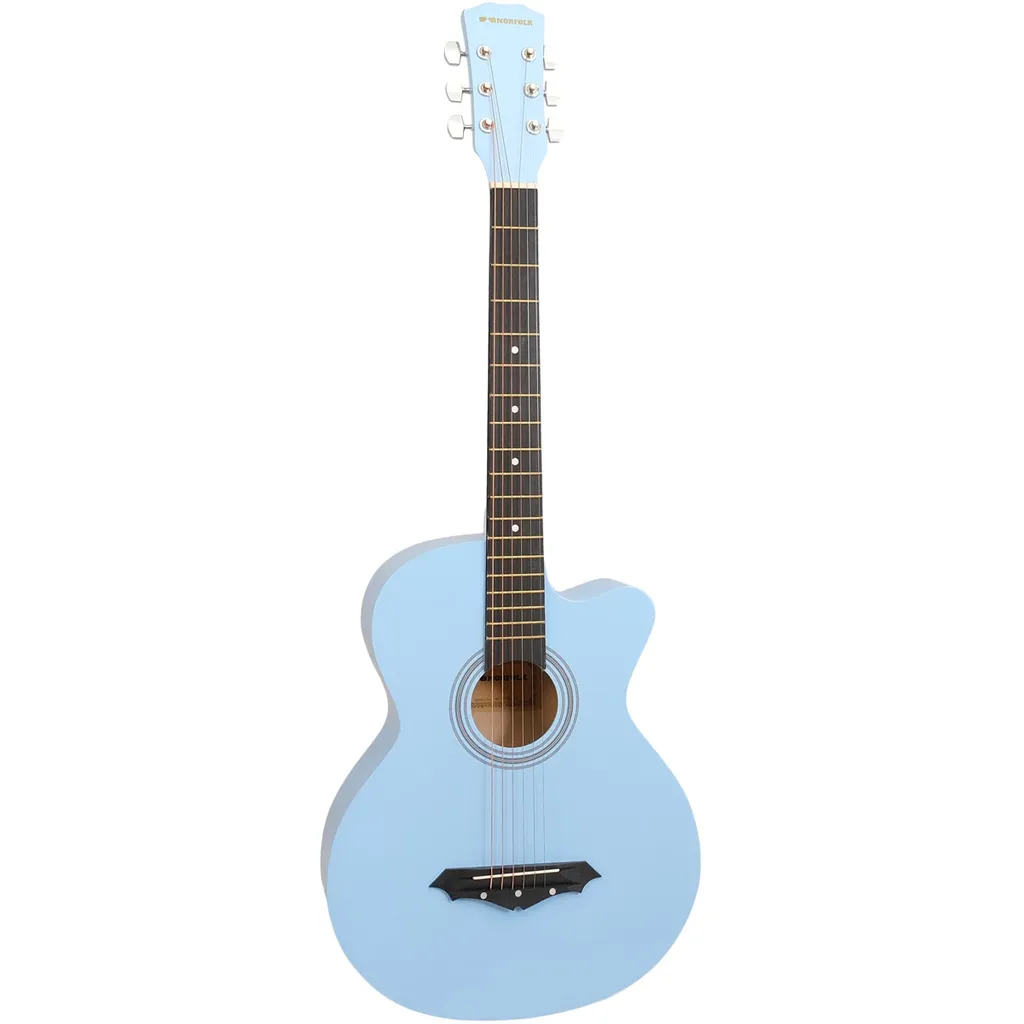 Norfolk Starter Lb Western Guitar Lyseblå