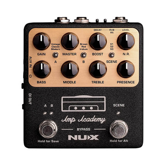 Nux Amp Academy Guitar-effekt-pedal