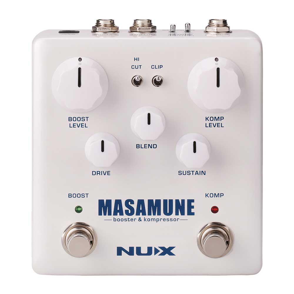 Nux Masamune Booster   Kompressor Guitar-effekt-pedal