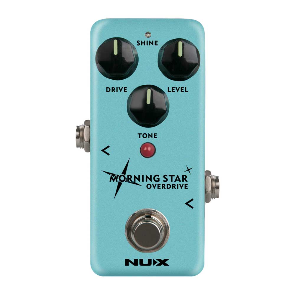 Nux Morning Star Overdrive Guitar-effekt-pedal
