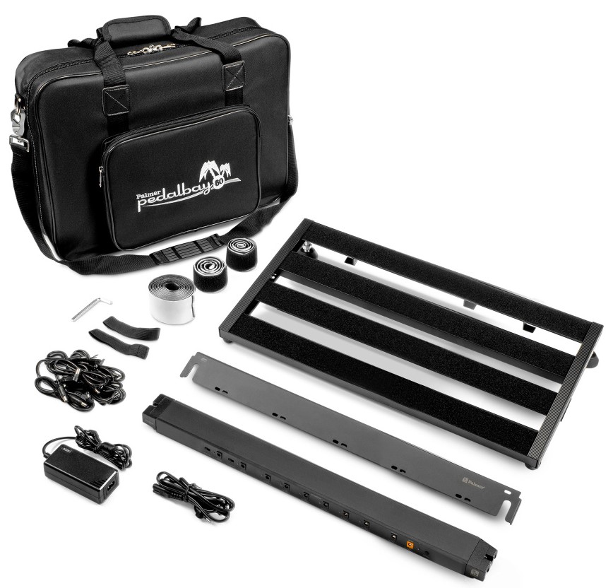 Palmer Pedalbay 60 Pb Pedalboard Med Wtpb60 Strømforsyning