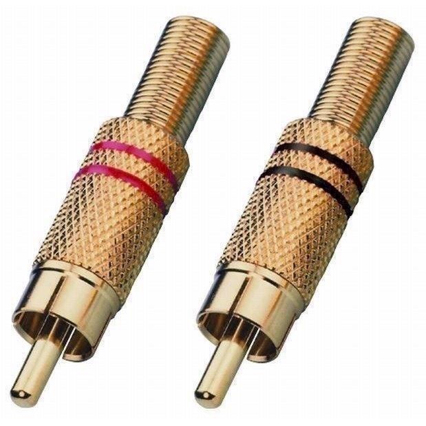 Phono Stik  Forgyldt Metal Sæt Med   Stk   -708glc