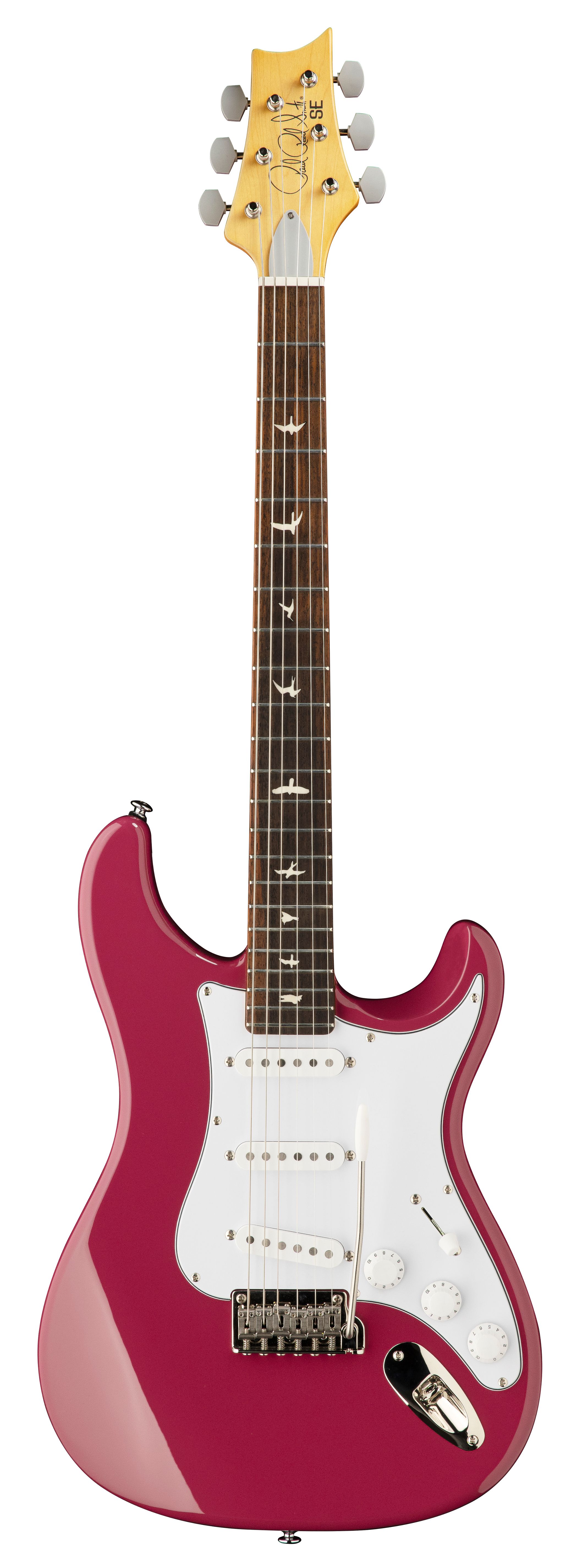 Prs Se John Mayer Silver Sky Dragon Fruit El-guitar