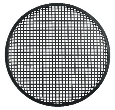 15 Quot  Højtalergitter   Metal Med Sort Finish  8211  Perfekt Pasform Mzf-8632