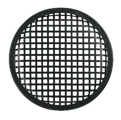 Quot Mzf-8629   Quot  Højttalergitter   Sort Metal Med Gummikant Nem Montering Quot