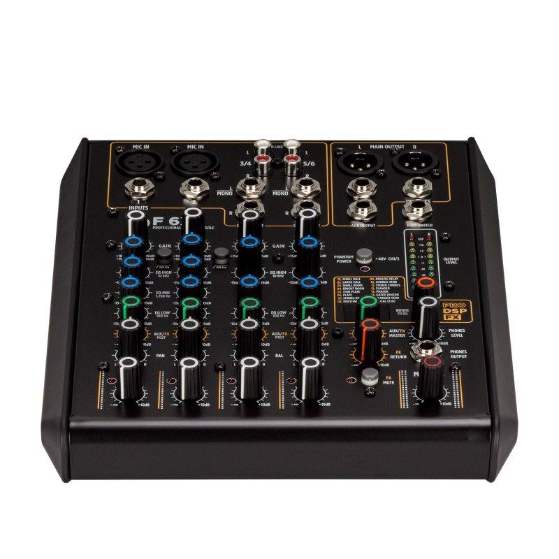 Rcf Mixer   6x   Kanaler Og Dsp