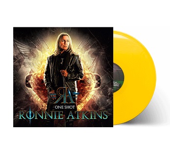 Ronnie Atkins One Shot  Limited Edition   Yellow Vinyl