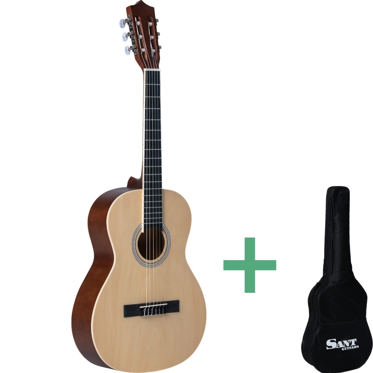 Sant Guitars Cj-36 Sna Kinder Konzertgitarren Nature