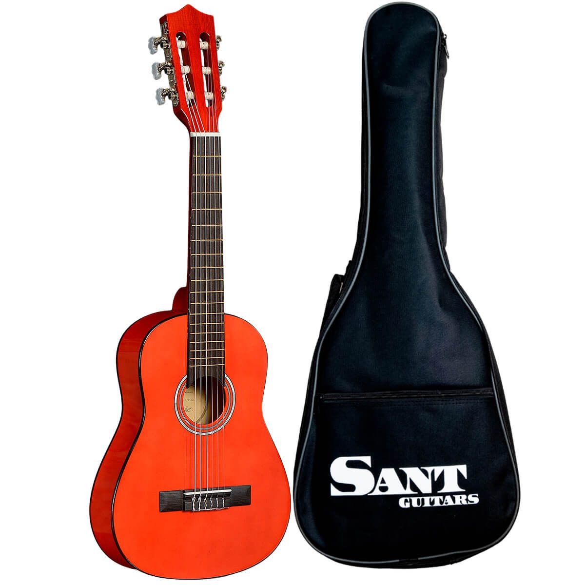 Sant Guitars Cj-30-rd     Spansk Børne Guitar Rød