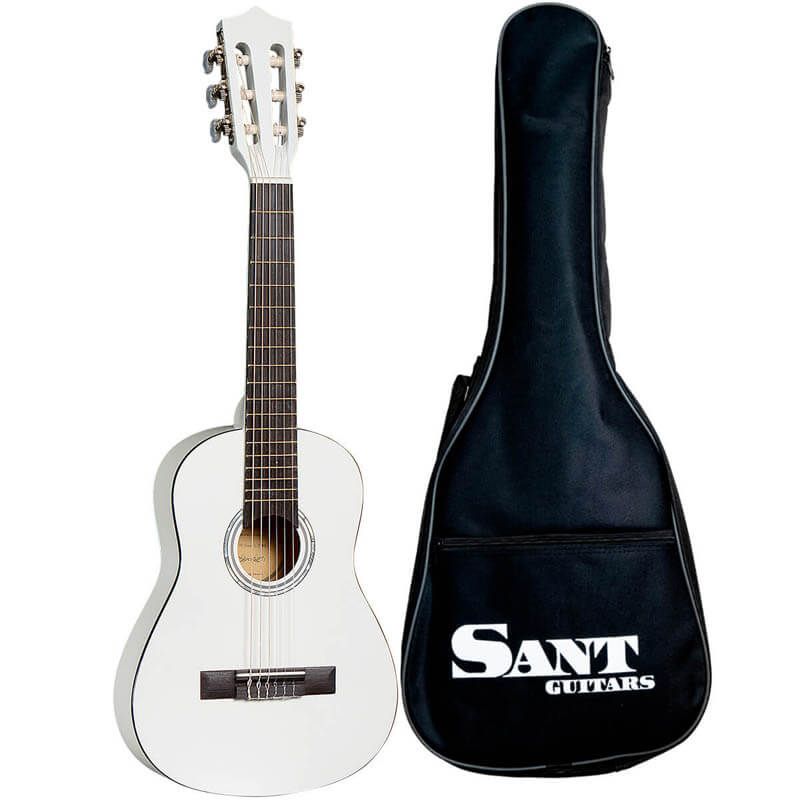 Sant Guitars Cj-30-wh     Spansk Børne Guitar Hvid