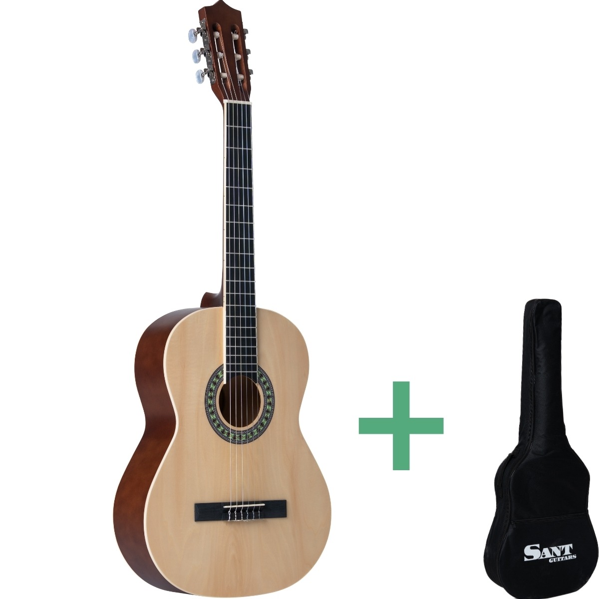 Sant Guitars Cl-50 Sna Konzertgitarren Nature