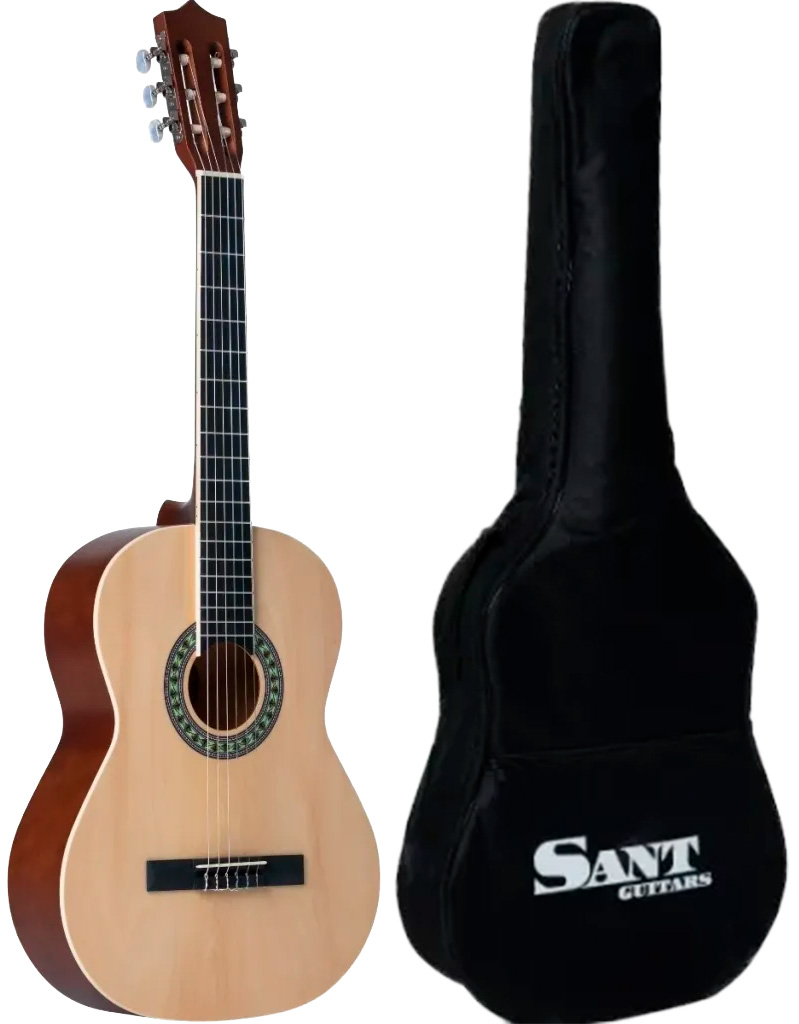 Sant Guitars Cl-50 Sna V2 Spansk Guitar Natur