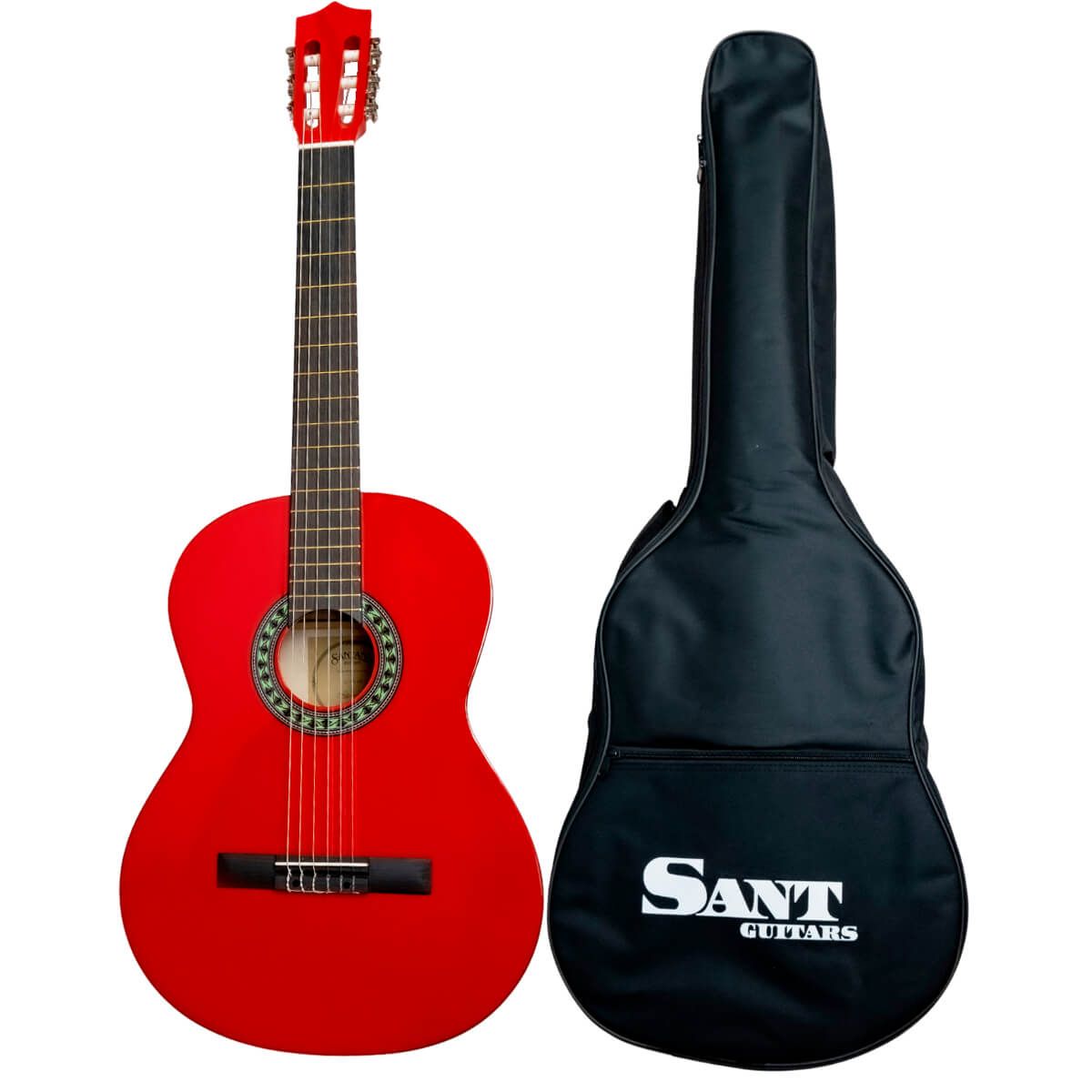Sant Guitars Cl-50-rd Spansk Guitar Rød