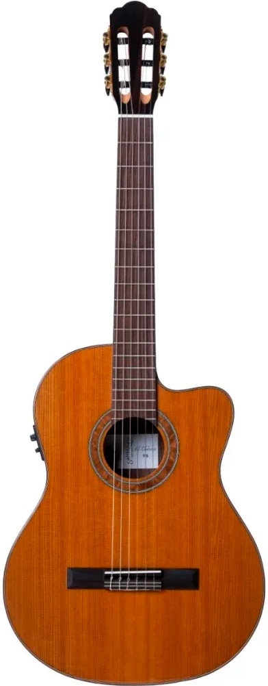 Santana El Clasico 98 Spansk Klassisk     Guitar Med Pickup Og Tuner