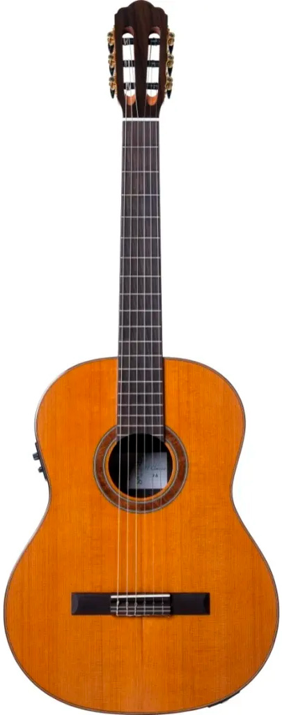 Santana El Clasico 96 Spansk Klassisk     Guitar Med Pickup Og Tuner
