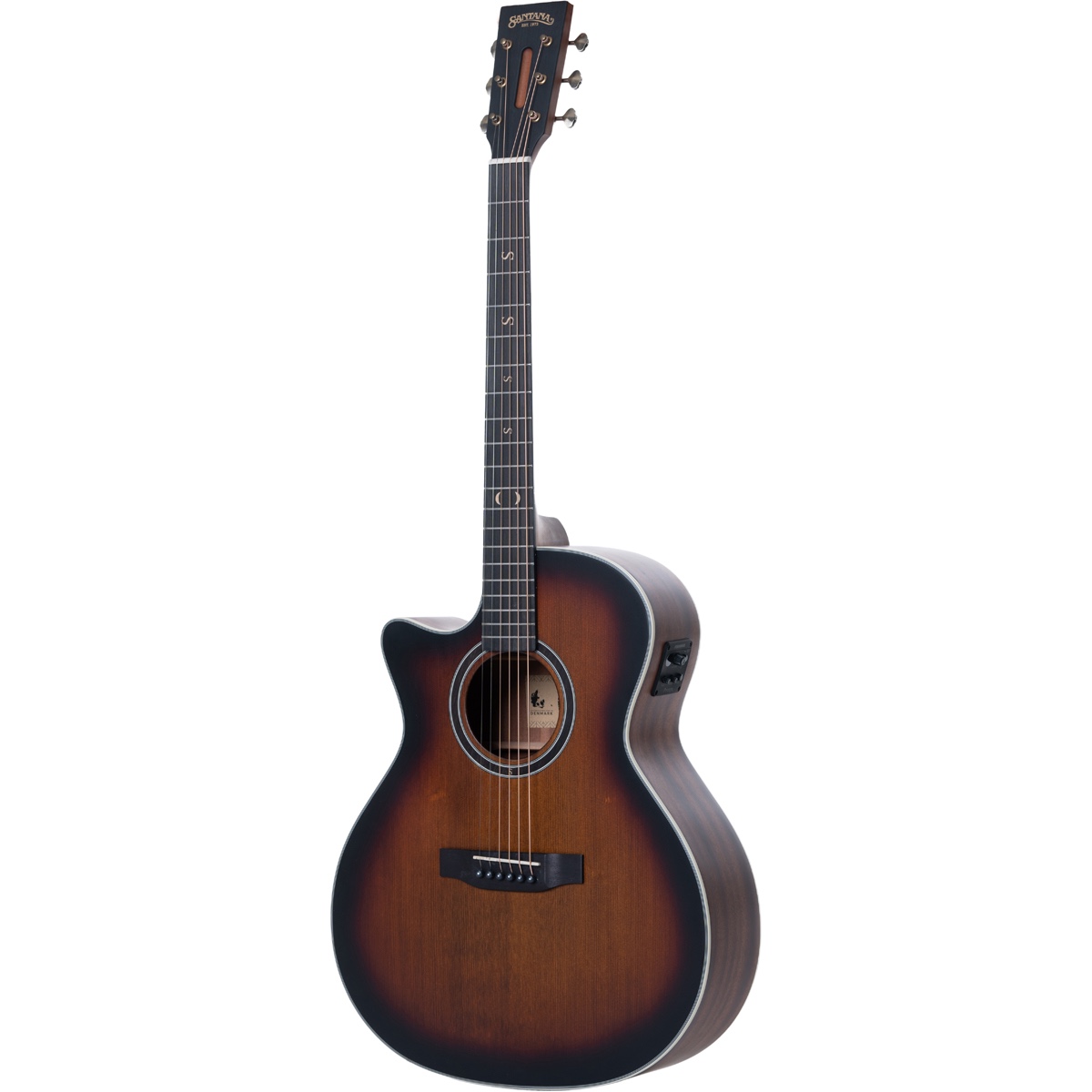 Santana Superb G94 Left Brs Western-guitar  Venstrehåndet Brown Burst