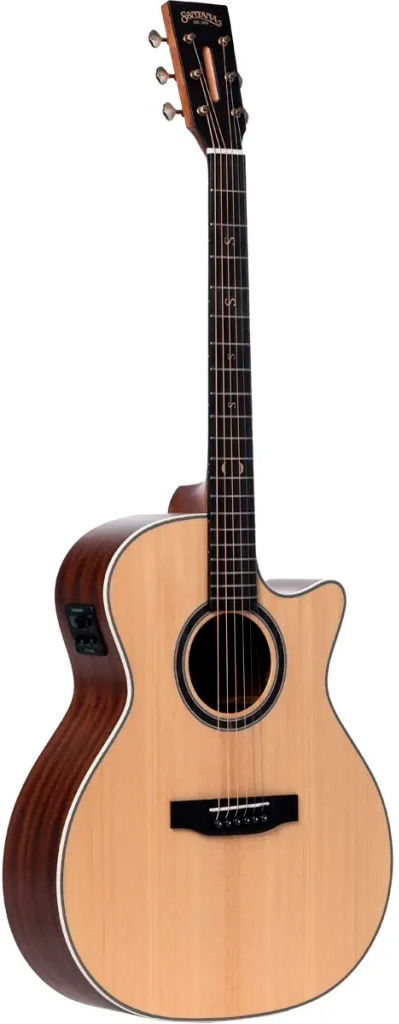 Santana Superb G94 Ns Western Guitar Med Pickup Natur