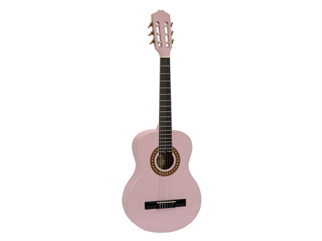 Spansk Guitar Til Børn  Pink Dimavery Ac-303  Str