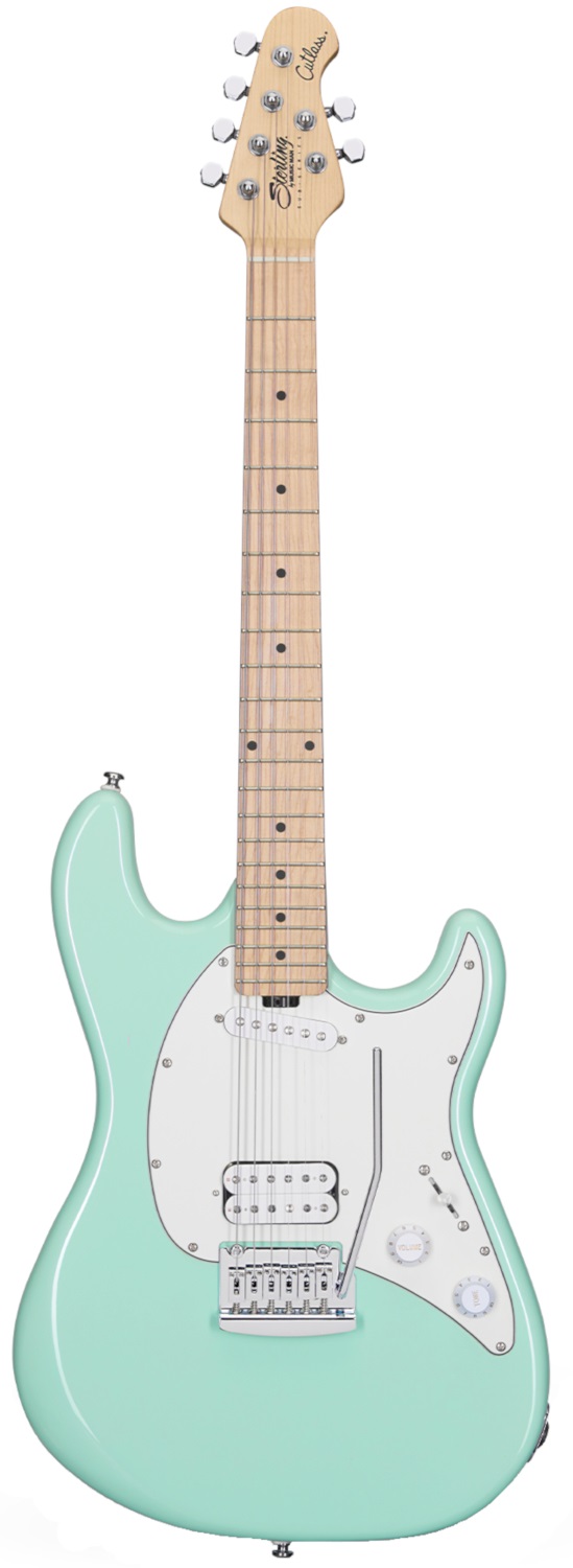 Sterling By Music Man Cutlass Ctss30hs Short Scale El Guitar Mint Green