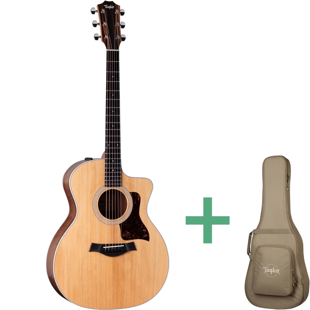 Taylor 214ce Walnut Spruce Western-guitar