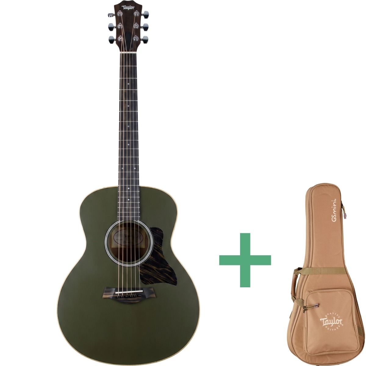 Taylor Gs Mini-  Ltd Olive Western-guitar Olive
