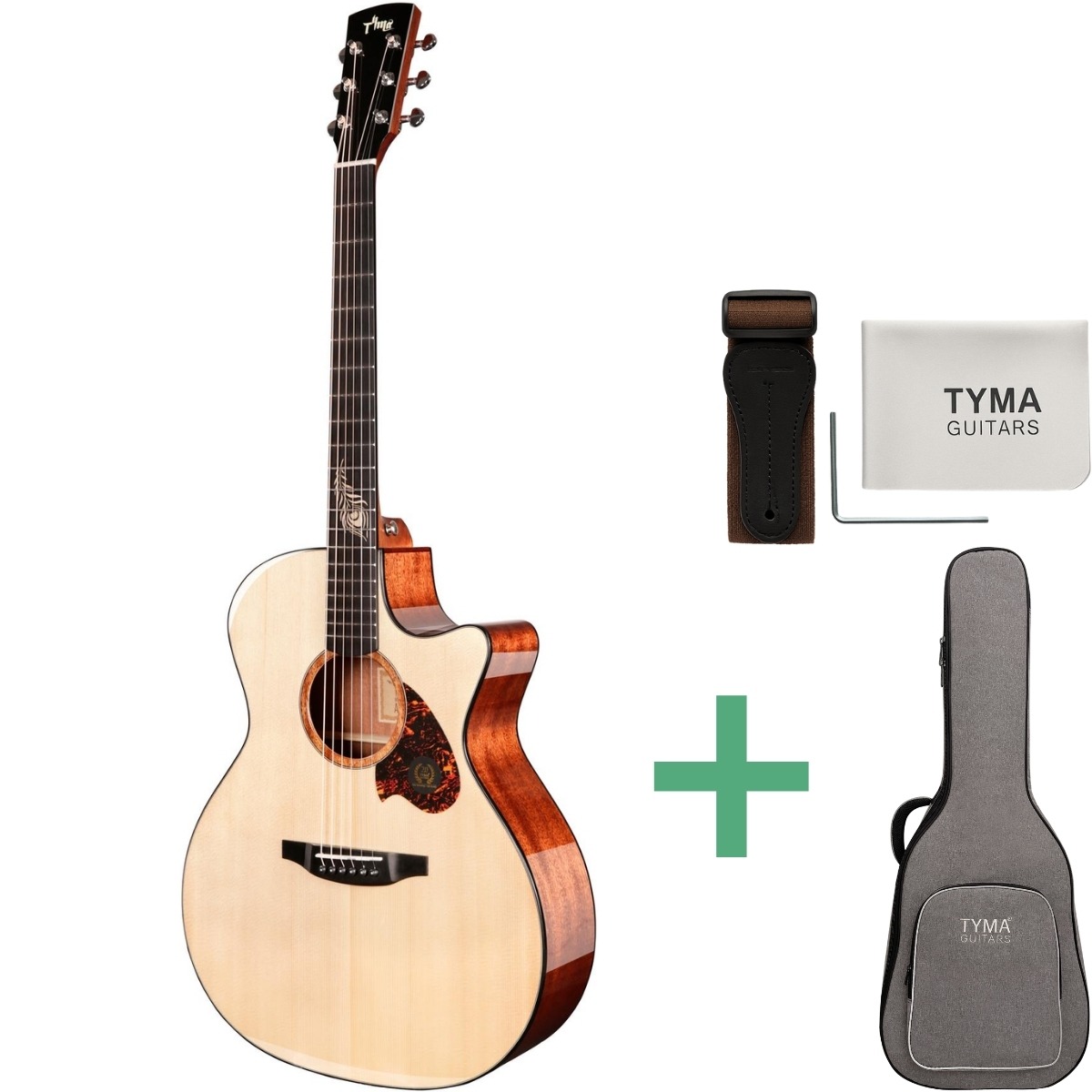 Tyma Tg5e Pro Western-guitar