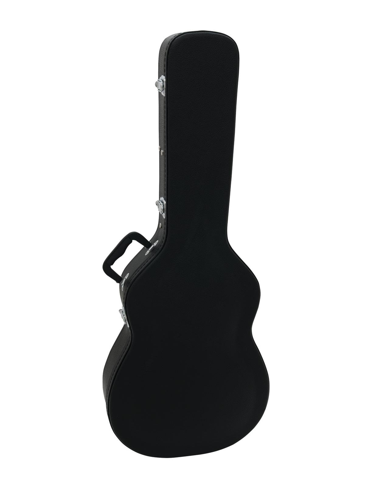 Vinyl Betrukket Hardcase   Kuffert Til Dreadnought Western-guitar Sort